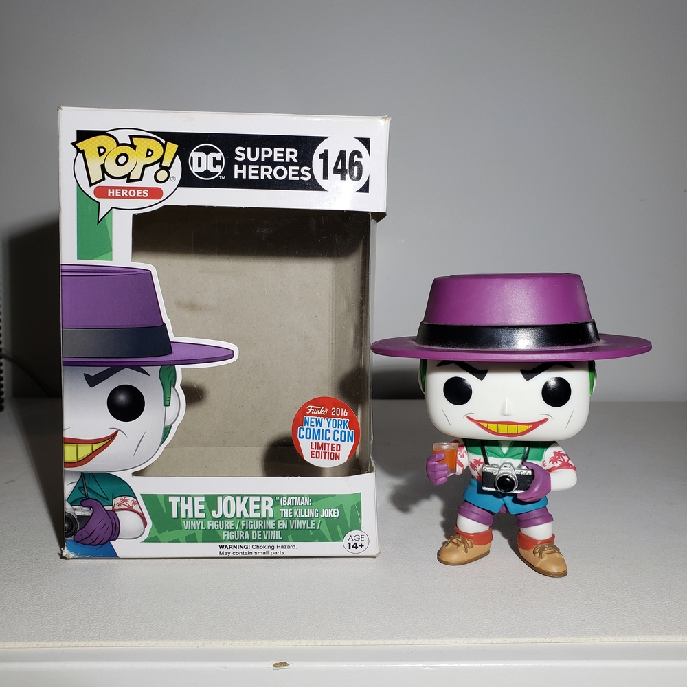 Funko Pop The Joker New YORK Comic Con Limited Edition